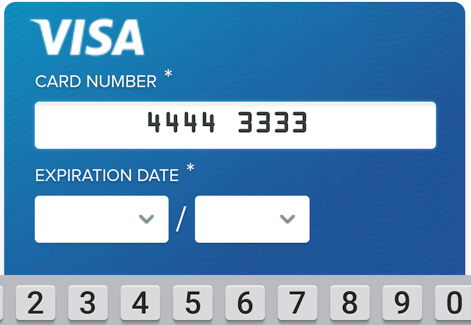 key card number